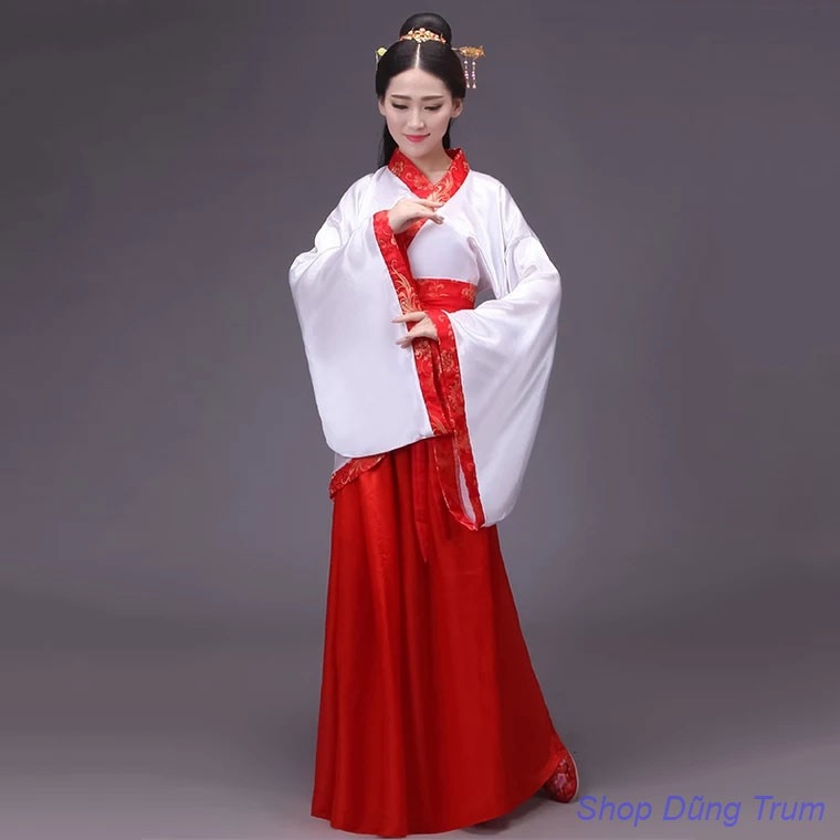 ♘ Hán phục cổ trang hóa trang Hằng Nga trang phục Hằng Nga biểu diễn