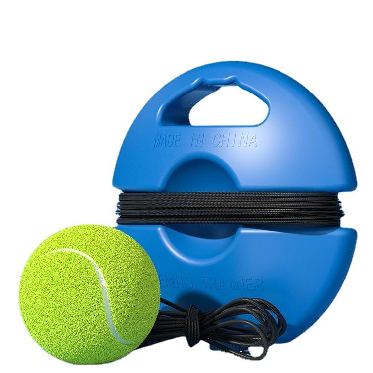 Tennis racket single player training set with thread rebound and base for beginner tennis racket male and female elective practice tjufum