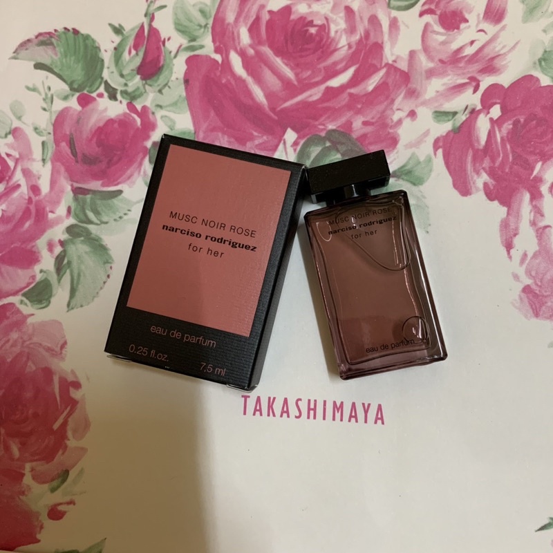 Nước hoa Mini Narciso Musc Noir Rose for her edp 7.5ml (Dạng chấm)