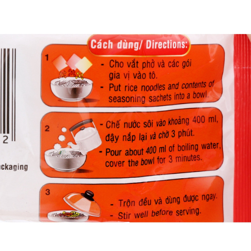 Phở Đệ Nhất ( Vị Bò/Gà ) gói 65gr