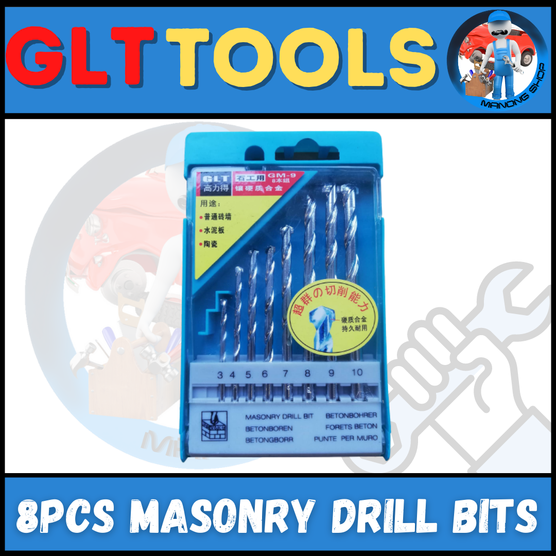 Flyman Wholesale Retails Glt Mason Drill Bits 8Pcs Drill Accessories