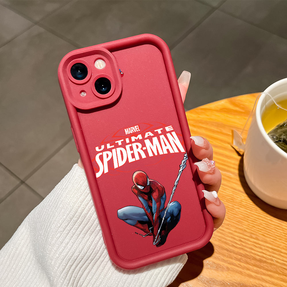 Hontinga for Infinix Note 40 Pro 4G 5G Note 40 Back Cover Marvel Spider Man Pattern Case Ladder Soft Rubber Mobile Phone Cover. 