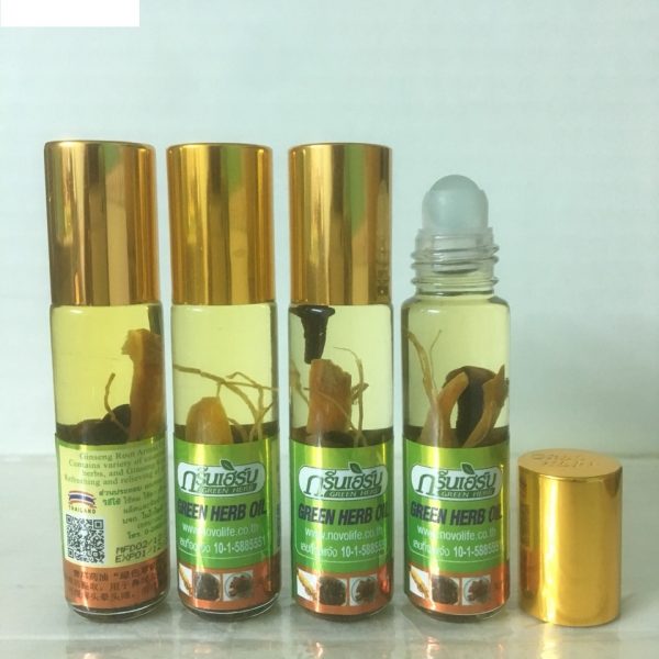 Đ-[Freeship] Combo 3 Chai Dầu Gió Nhân Sâm Thái Lan 10ml/1 chai