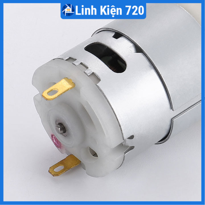 Máy bơm mini RS385 6-12VDC lưu lượng nước 1.5-2L/phút