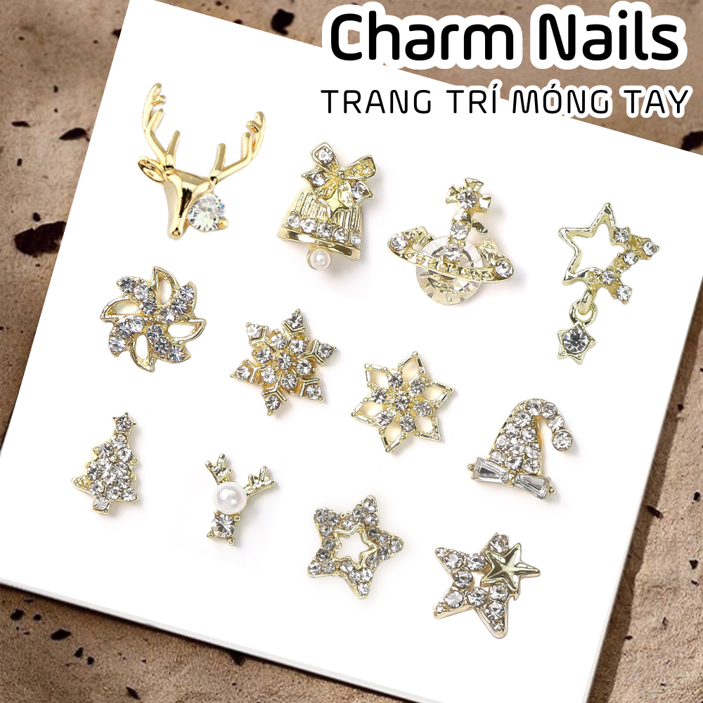 Charm Noel | Giáng Sinh 2024 | Trang Trí Móng Tay