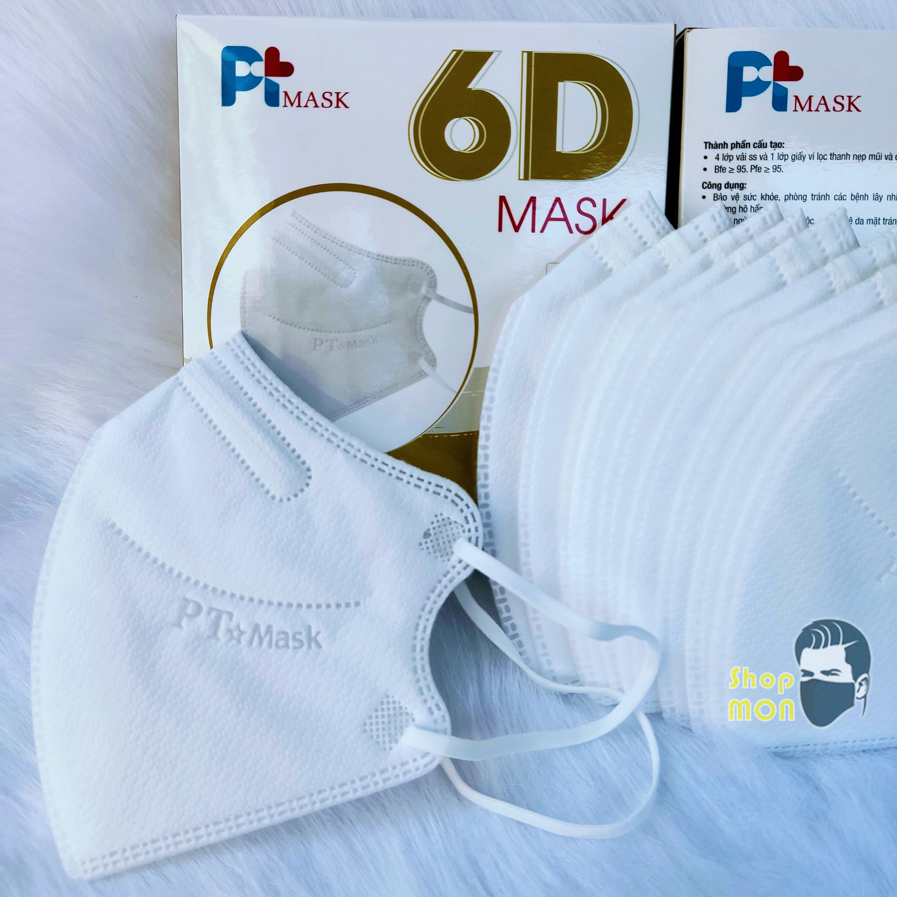 1 Thùng KHẨU TRANG 6D MASK PT 500 CÁI