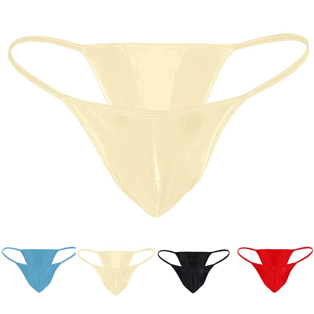 【specialthing】 T-Back Briefs Breathable Underwear Underpants Polyester + Spandex Lingerie 【Ready Stock】