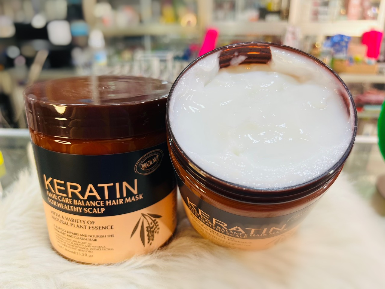 DẦU Ủ TÓC , HẤP TÓC KERATIN OLIU MÀU NÂU 1000ml