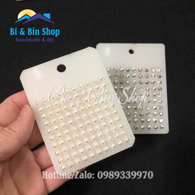 Khay Đếm Hạt Chuỗi 100 Viên Dùng Đếm Hạt Gỗ, Hạt Đá, Pha Lê, Hạt Chuỗi