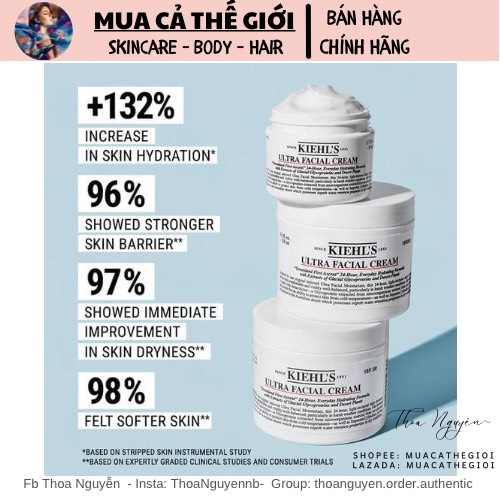 Kem dưỡng ẩm siêu cấp Ultra Facial Cream