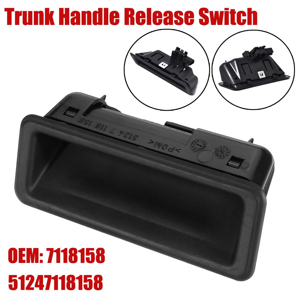 Mileauto for bmw e60 e90 e91 e92 e70 boot trunk handle/release switch 51247118158 7118158 fast delivery