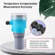 Ultrasonic Water Level Sensor 4-20mA Analog Output Wide Application LCD Water Level Sensor IP65 Modular Circuit Design for Mining. 