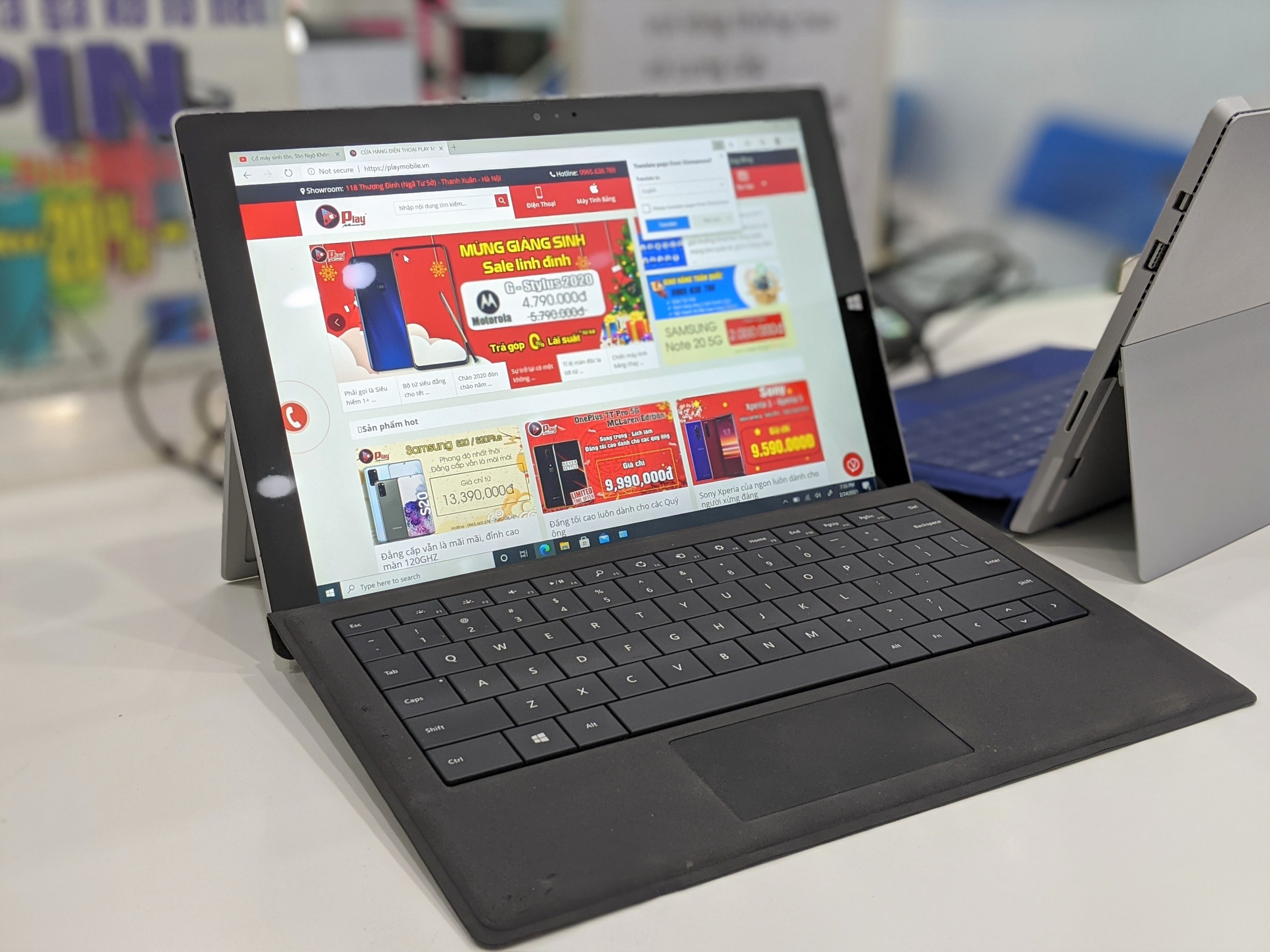 Laptop 2 trong 1 Microsoft Surface pro 3   new 90 - 98%