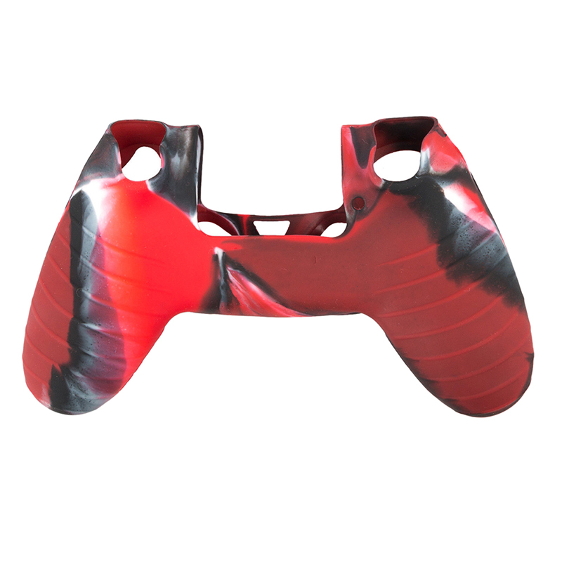 [Fortitudes] Camouflage Silicone Rubber Skin Grip Cover Case for PlayStation 4 PS4 Controller