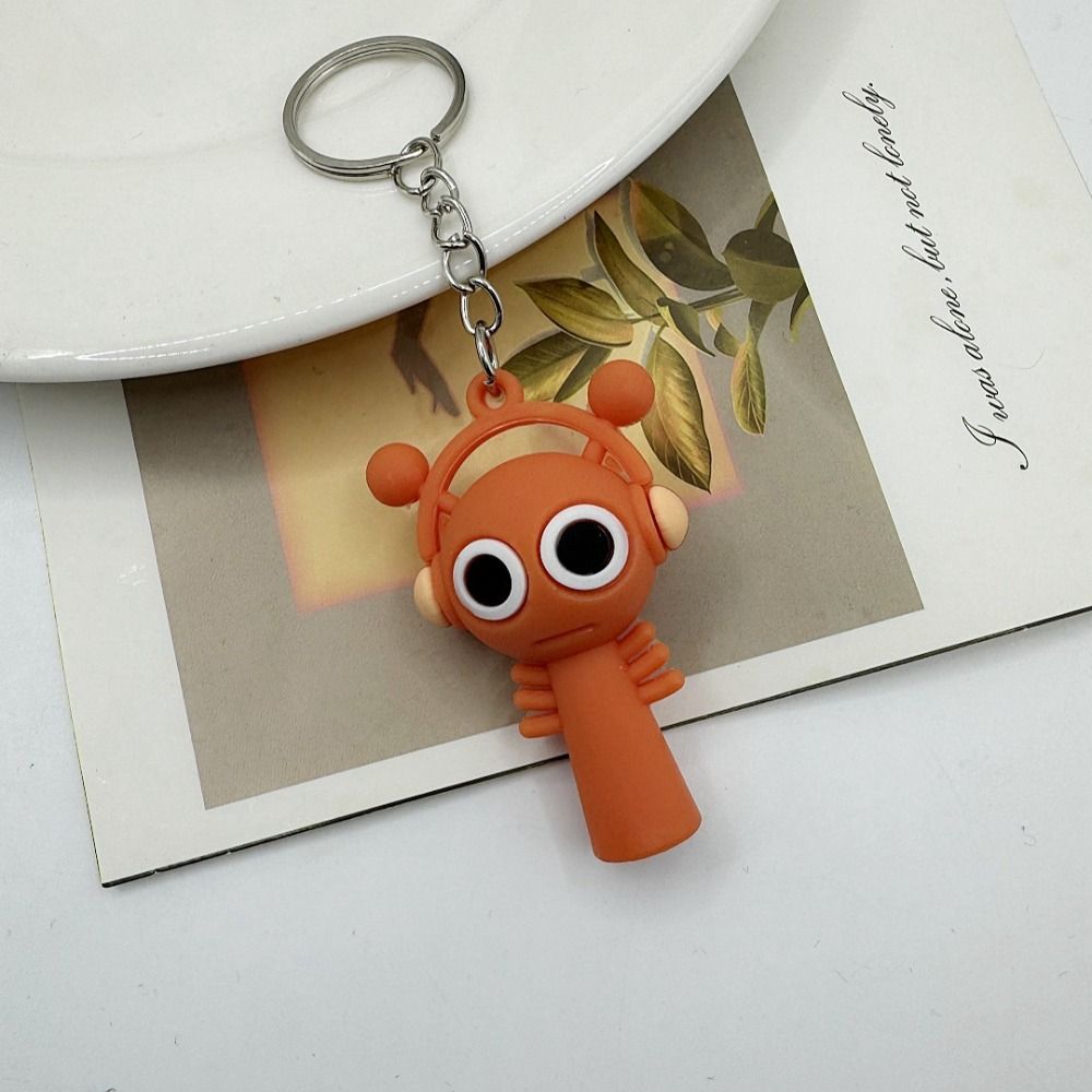 Clkur Bag Decor Game Sprunki Keychain Collection Cartoon Oren Raddy ...