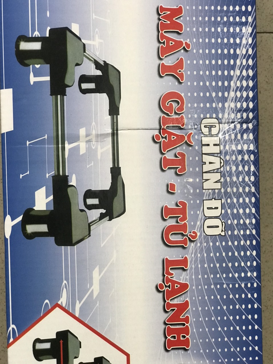 Chân đỡ Máy giặt, tủ lạnh (Max 600mm_Min 480mm)