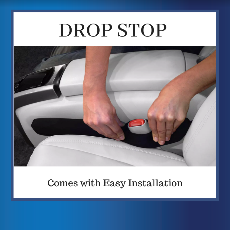 Drop Stop - The Original Patented Car Seat Gap Filler (AS SEEN ON Shark  Tank)