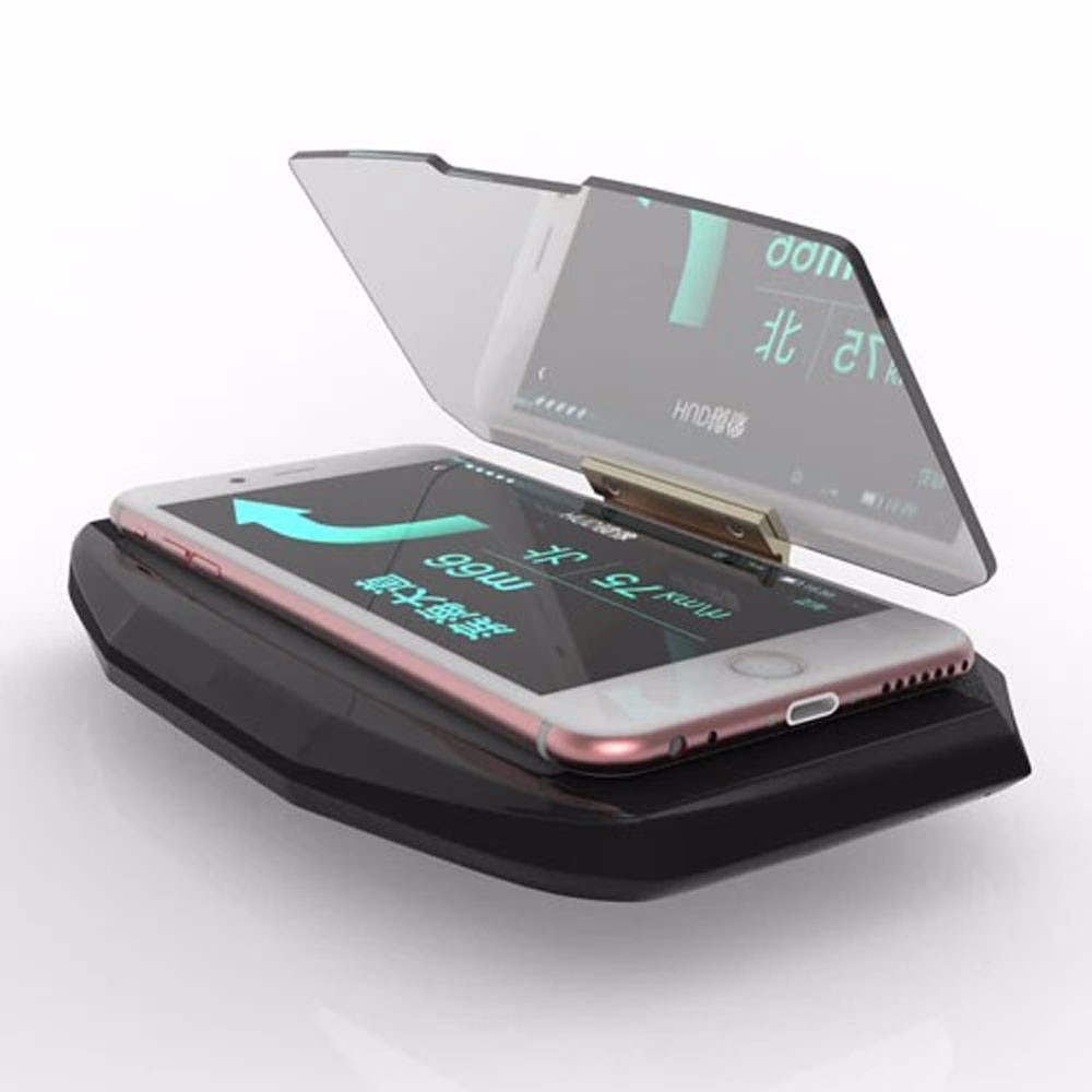 Phone Hud 【Buy with eyes closed】Universal GPS Navigation Through Projection HUD ...