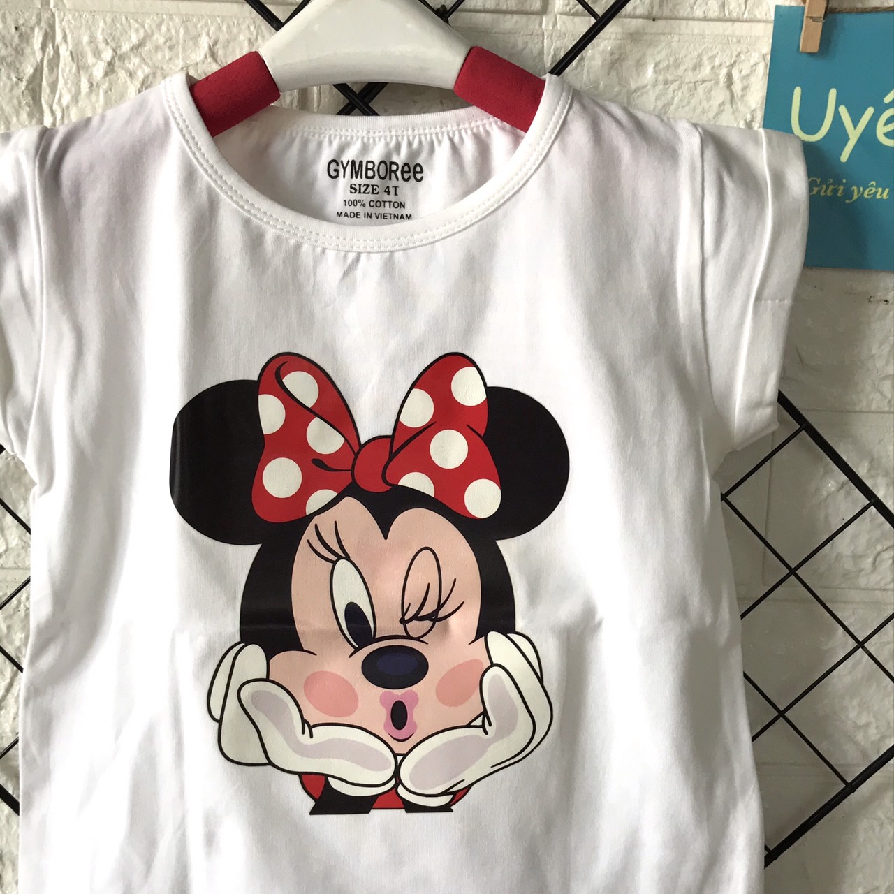 Áo thun bé gái 100%cotton mềm mịn