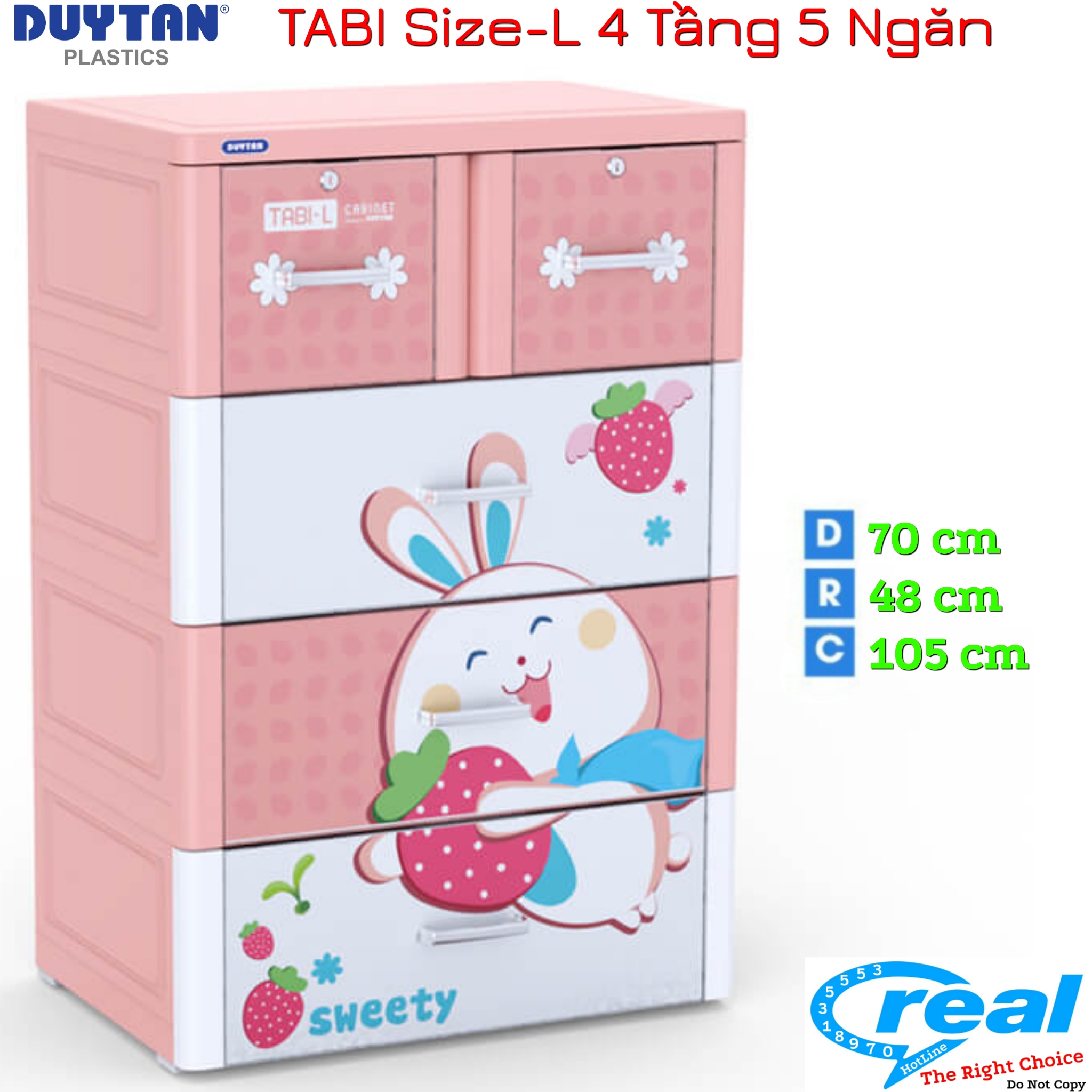 Tủ nhựa duy tân TABI-L 4 Tầng- 5 Ngăn - NHIỀU MẪU XINH + FREESHIP Trong Nội Thành Sài Gòn ☎️ KT : Ngang 70 * Rộng 48 * Cao 105cm