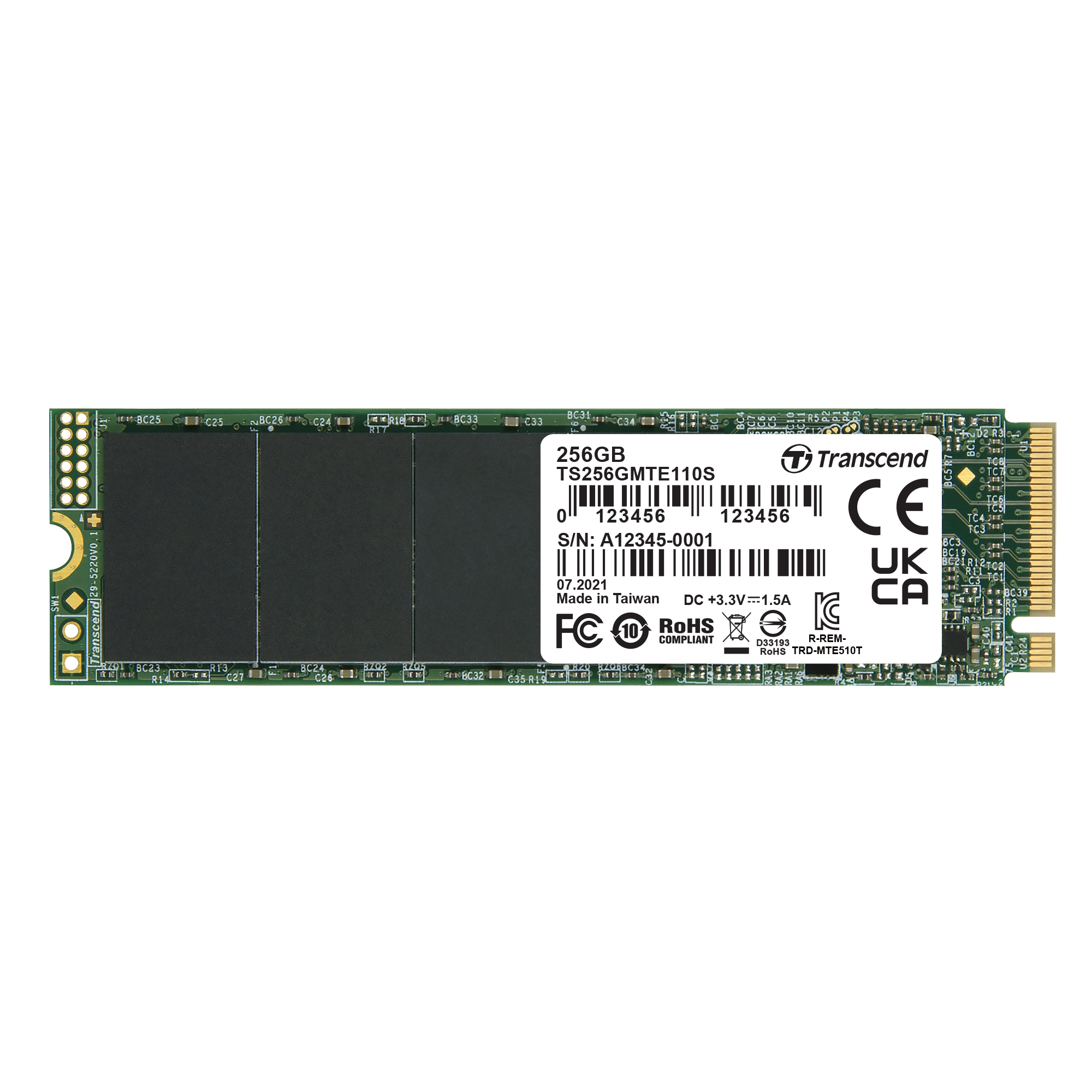 Ổ cứng SSD Transcend MTE110S  NVMe PCIe M.2