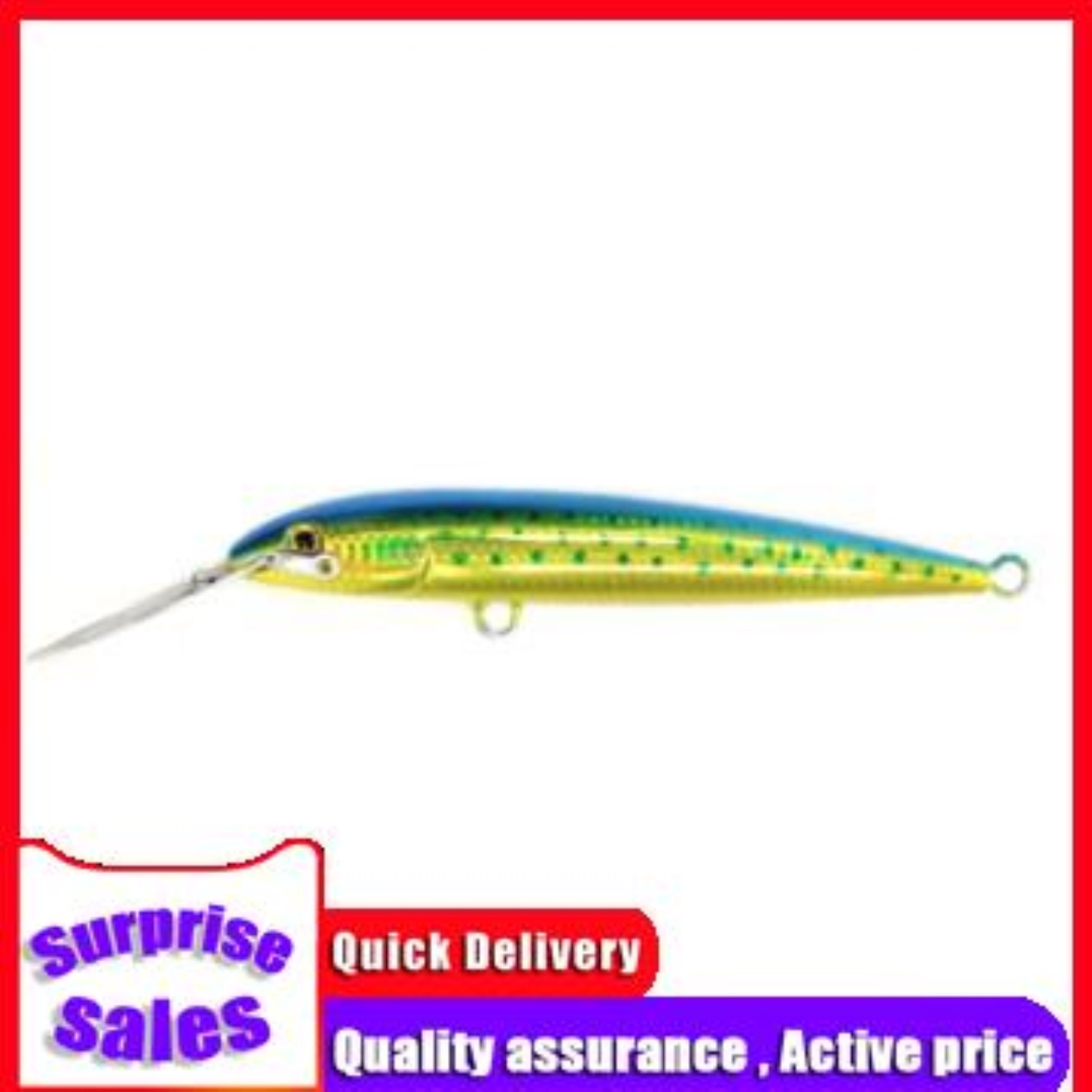 seasky 60g 8 30g 6 metal lip rapala Floating minnow lure with