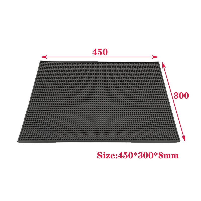 Black Bar Mat bar mat rubber Service Spill Mat Rubber Bar Mat Bar