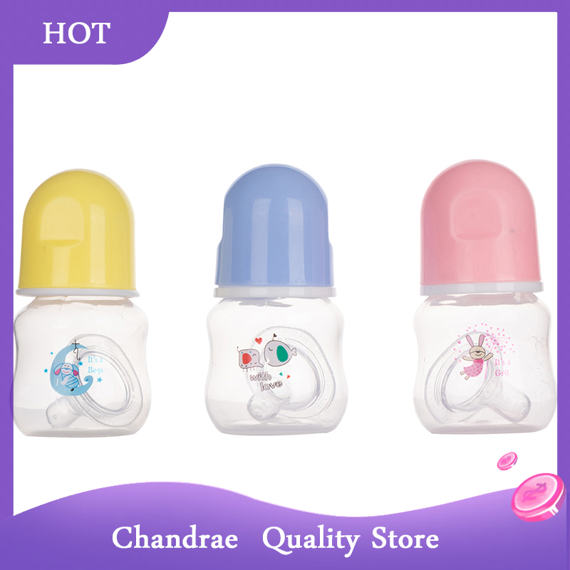 60ML Puppy Kitten Feeding Bottle Dog Cat Baby Nursing Water Milk Feeder Newborn Cat Milk Drinking Bottle Pet Feeder Supplies