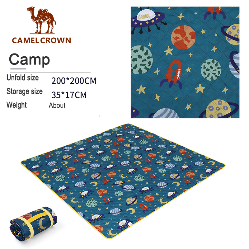 Camel crown thảm dã ngoại cắm trại ngoài trời mở rộng gấp gọn ngủ đi bộ - ảnh sản phẩm 1