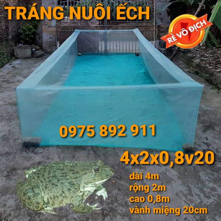 Lồng nuôi ếch chuyên nghiệp