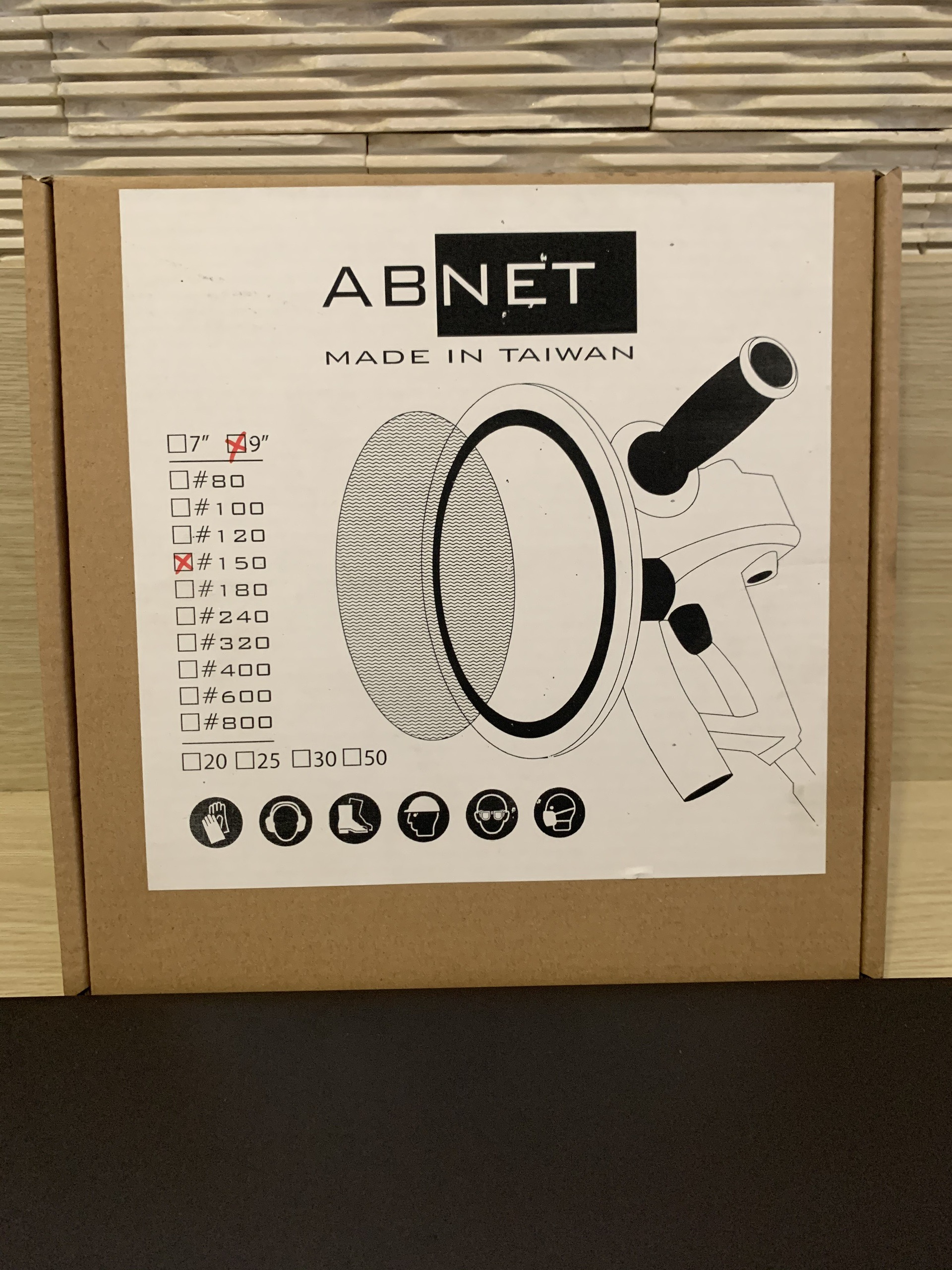 [ Hàng Đài Loan ] nhám lưới chà tường ( 230mm - 9in )