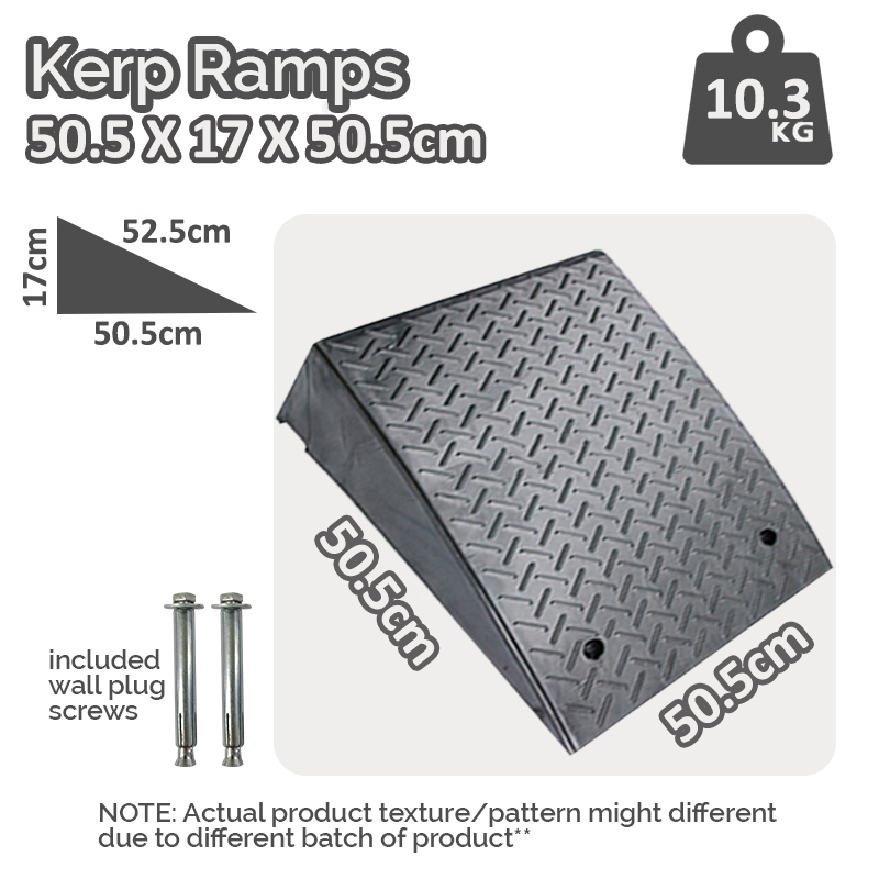 [VARIABLE SAIZ] HEAVY DUTY RUBBER ROAD CURB RAMP KERB CAR MOTORCYCLE ...