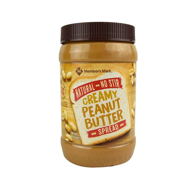 Bơ đậu phộng member s mark creamy peanut butter 1.13kg mỹ - date 12.2022 - ảnh sản phẩm 2