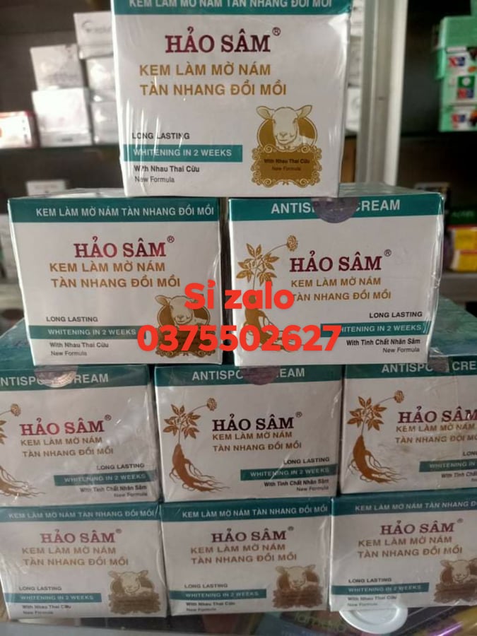 kem hảo sâm làm mờ nám 12g
