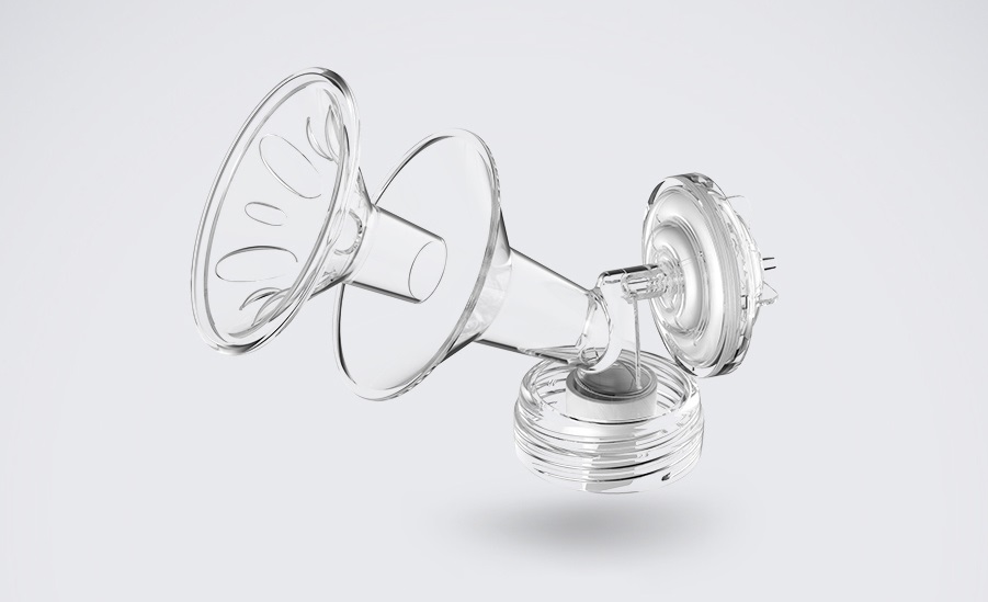 PHỄU MASSAGE SILICON SPECTRA CÓ SIZE 20mm/24mm/28mm (CỔ DÀI)