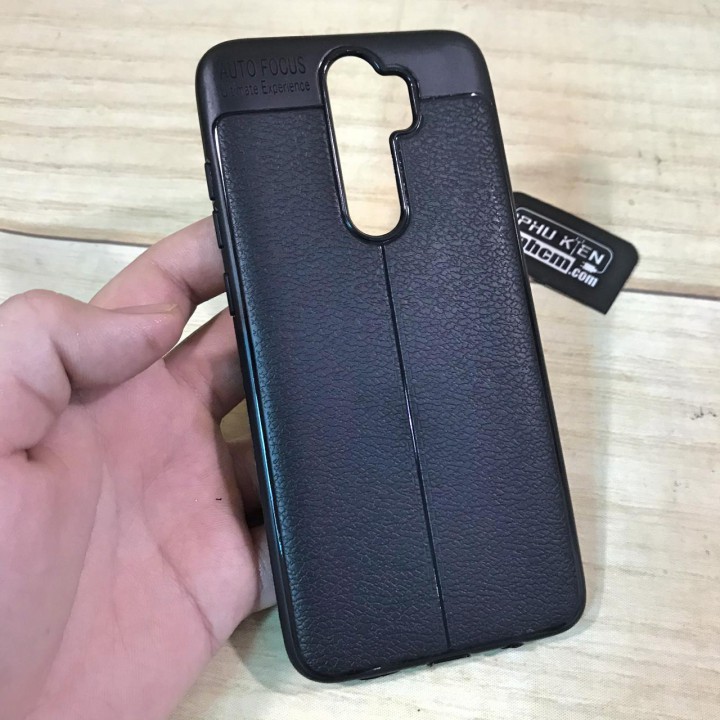 Ốp lưng Xiaomi Redmi Note 8 Pro dẻo giả Da Cao cấp