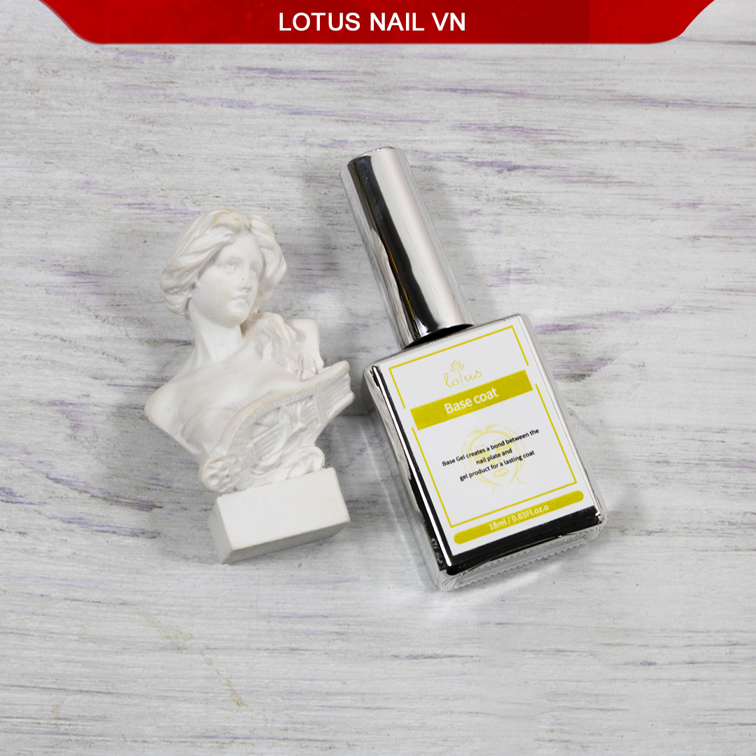 Base coat , gel liên kết Lotus chai 18 ml