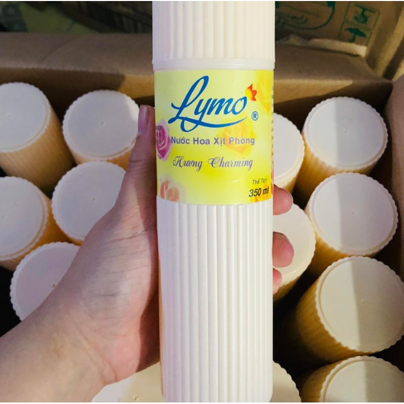 Nước hoa xịt phòng Lymo dạng chai xịt 350ml (chính hãng)