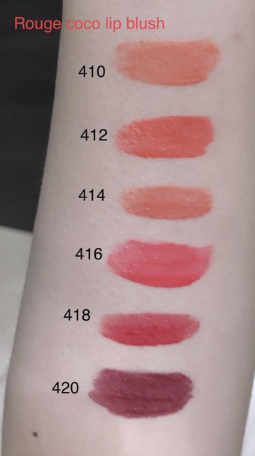 chanel rouge coco lip blush 418