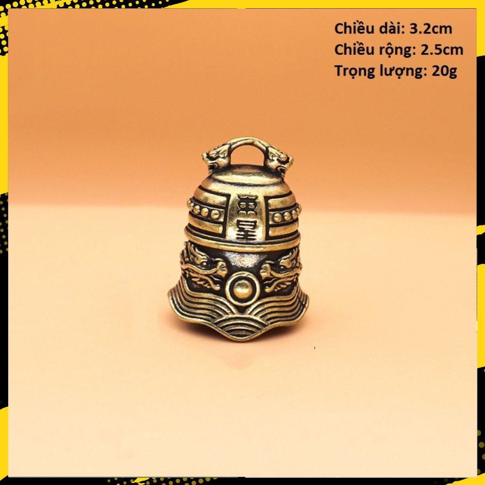 Đồng Thau Chuông Cổ Nhiều Mẫu - E5 (Kèm Khoen Tròn 20 25mm)
