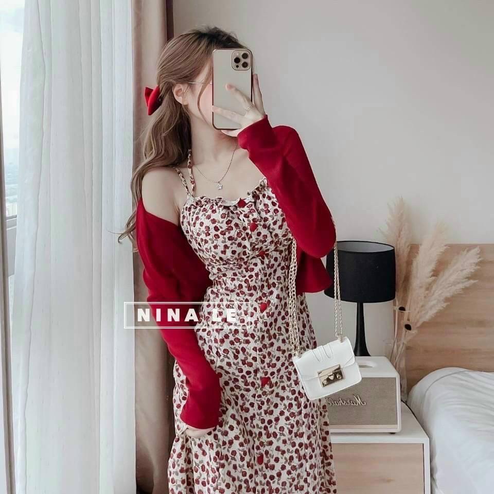 HOT SÉT ĐẦM LỤA MANGO CAO CẤP CỰC XINH. SXDX
