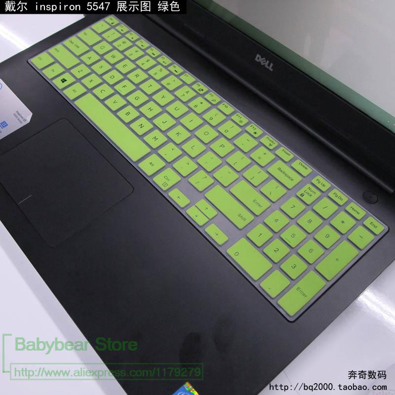 【UrbanNomad】15 inch laptop keyboard cover Protector for Dell inspiron 15 5547 Ins15C 3000 5000 15mr 15CR 3543. 