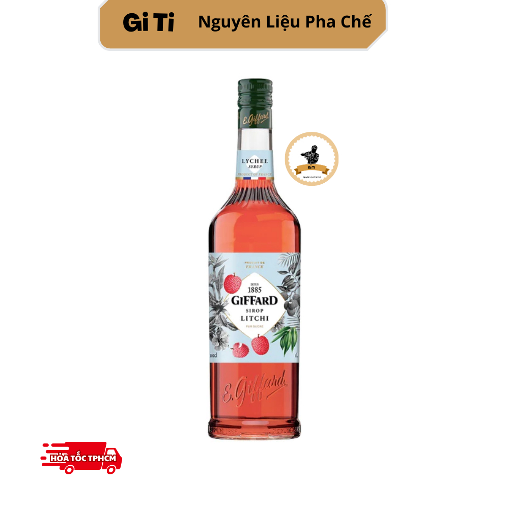 Siro/ Syrup Giffard Lychee/Siro Vải Giffard 1L