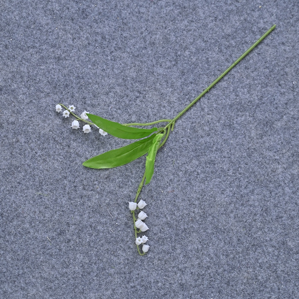 Artificial lily of the valley flower European-style ins wind small fresh wedding new product holding bouquet soft plastic plastic lily of the valley fake flower