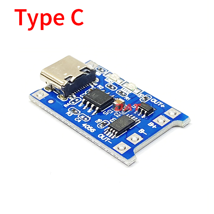 Mạch sạc pin tp4056 type c