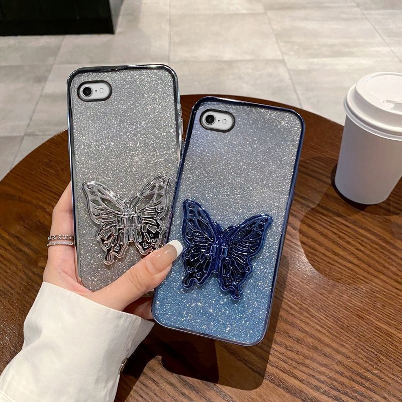 Phone%20cover%20iPhone%2016E%20Back%20case%20with%20Cute%20Butterfly%20Stand%20Luxury%20Slim%20Gradient%20Clear%20Plating%20Glitter%20Girls%20For%20iPhone16E%20Phone%20cases%20-%20Image%2010
