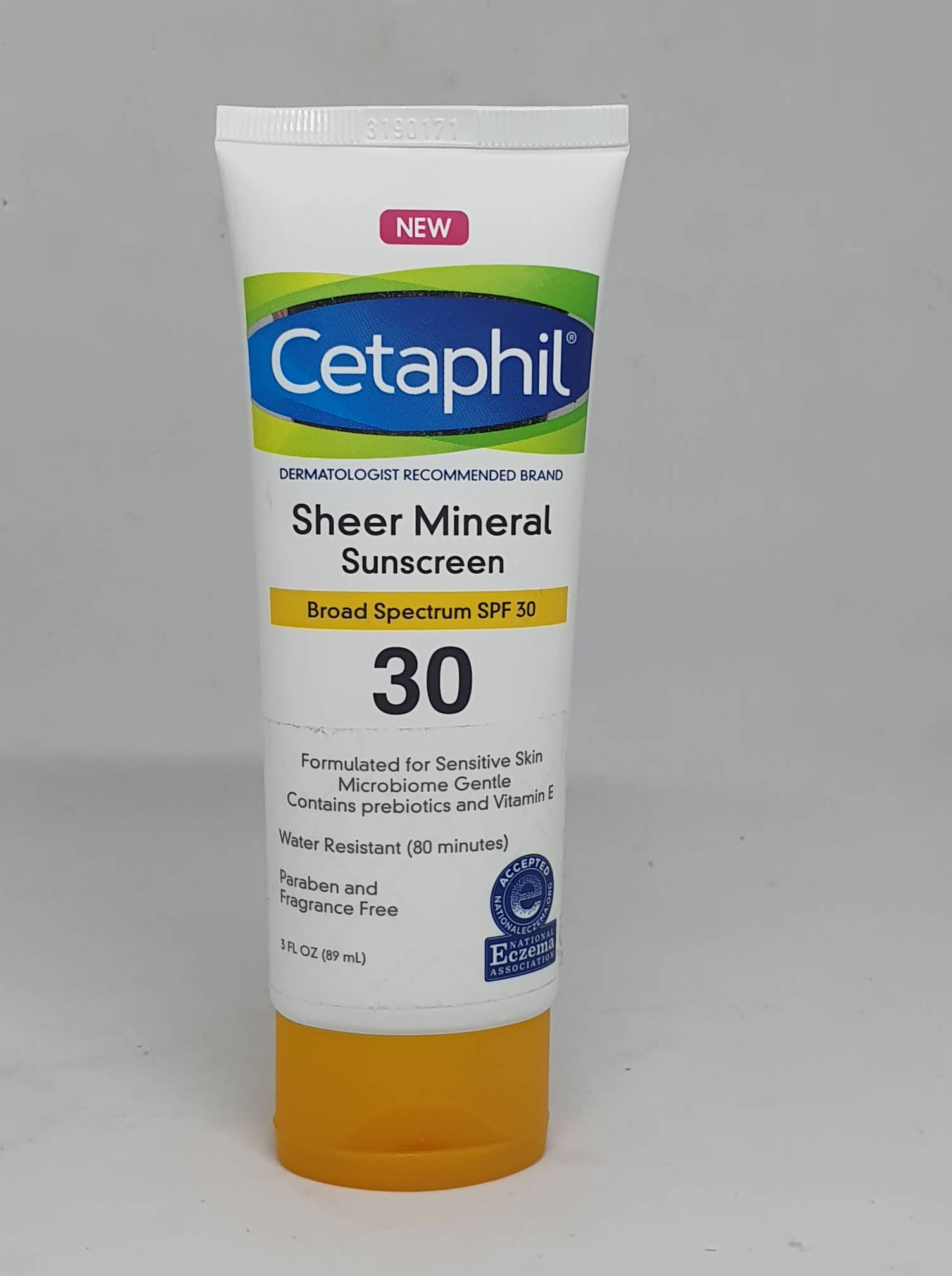 Cetaphil Sheer Mineral Body Face Sunscreen Sunblock for Sensitive Skin