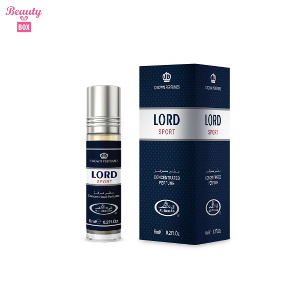 Al Rehab Lord Sport Concentrated Perfume Oil - 6ml (Made in Saudi Arabia)