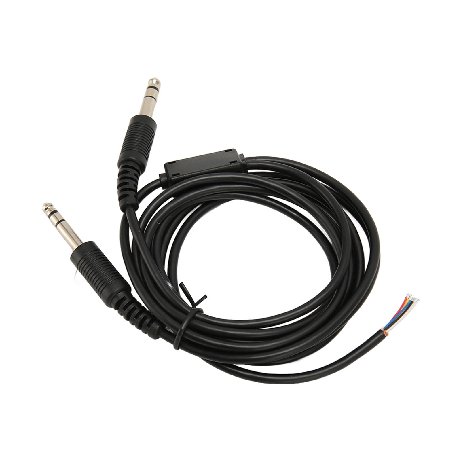 Aviation Headset Cable Replacement Premium PVC Dual GA Plug Pilot Headphone DIY Cable 6.6ft