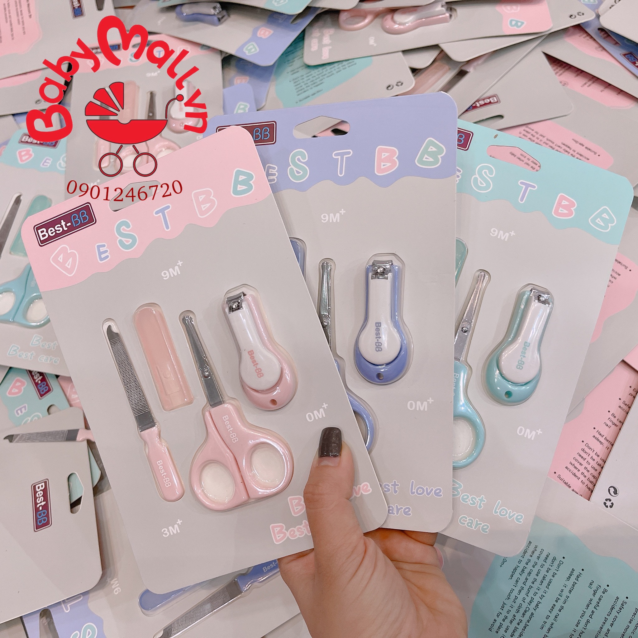 Set bấm móng cho bé Best BB Babymall.vn